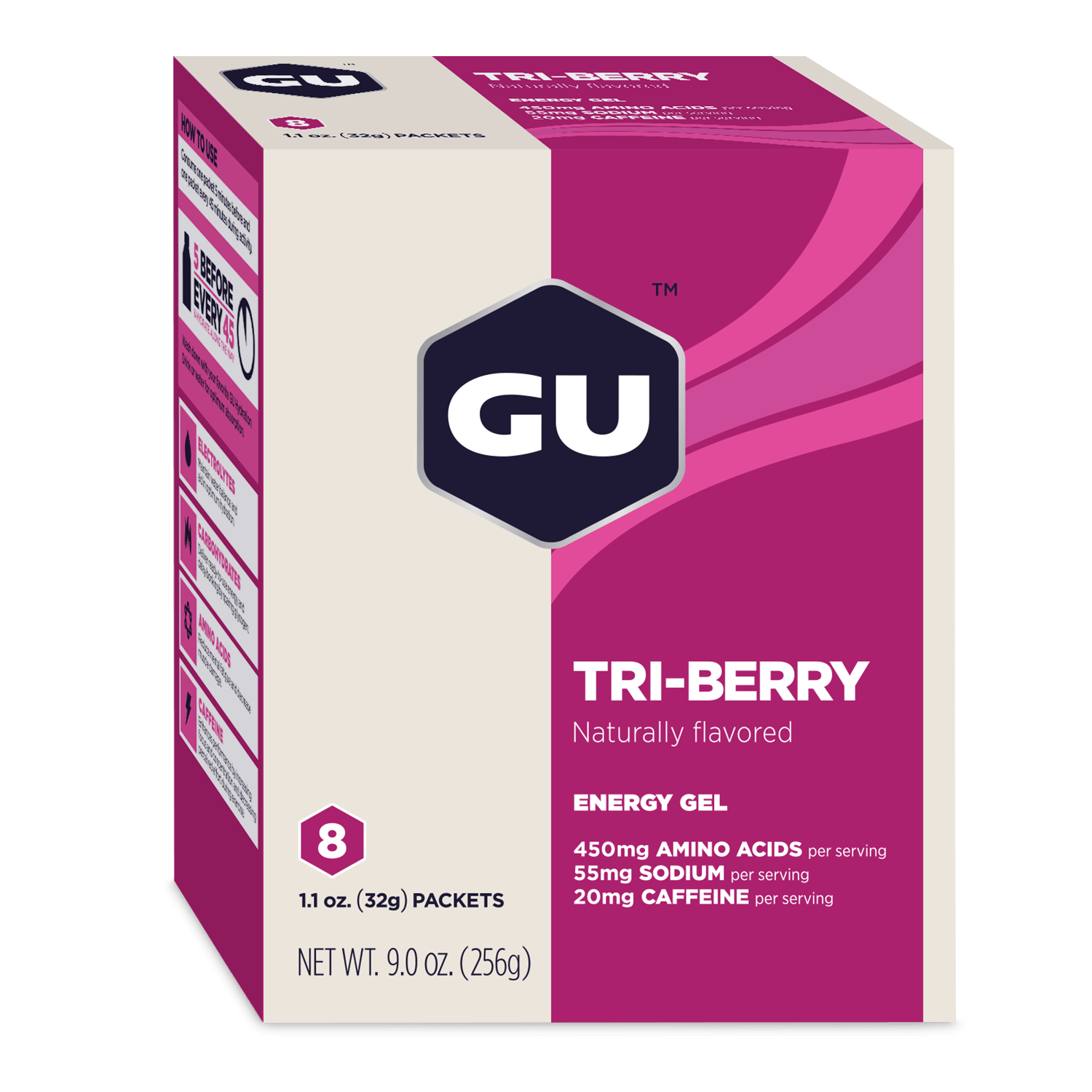 GU Energy Gel - Tri Berry - Fuel Goods