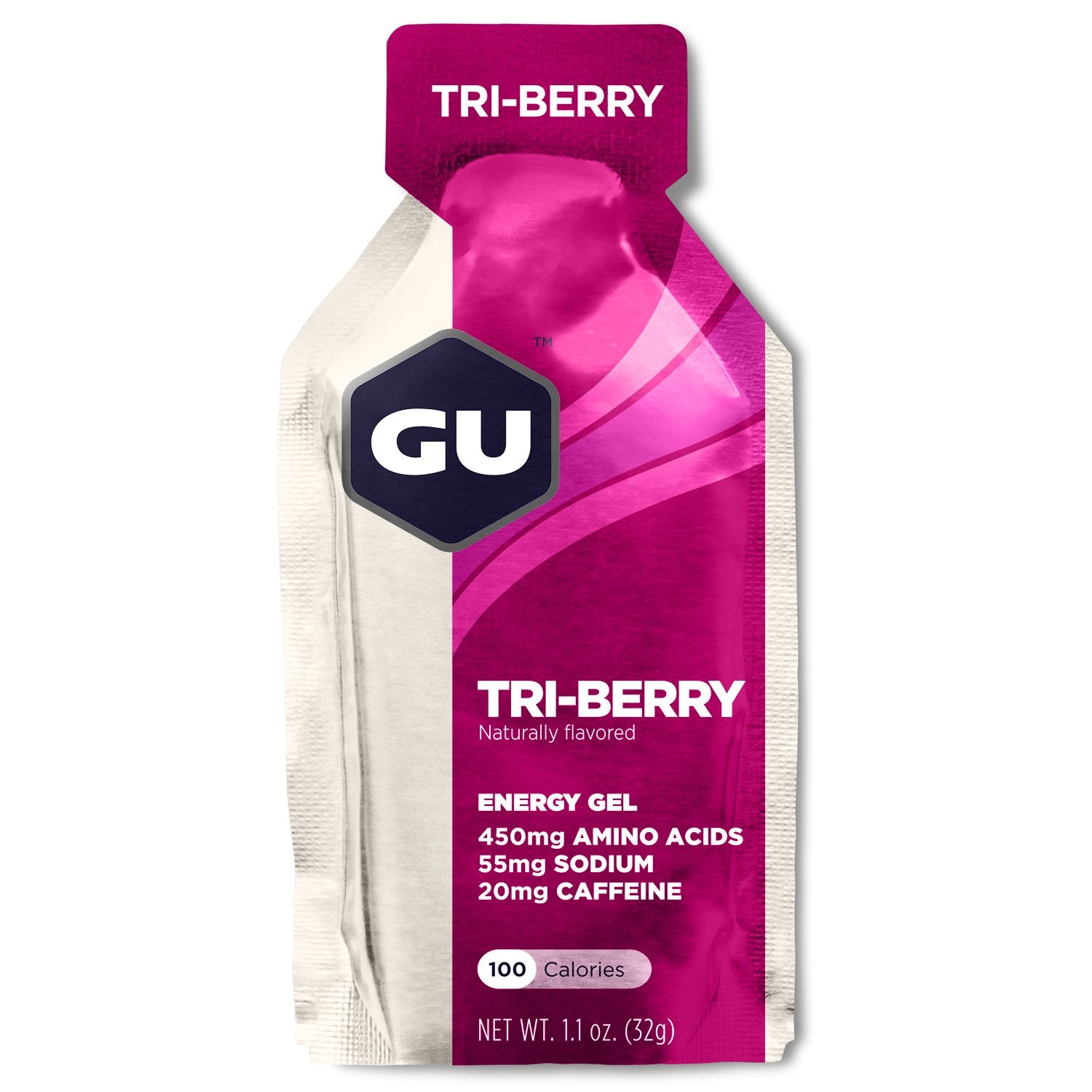 Gu Energy Gel - Tri Berry Box of 8 - Fuel Goods