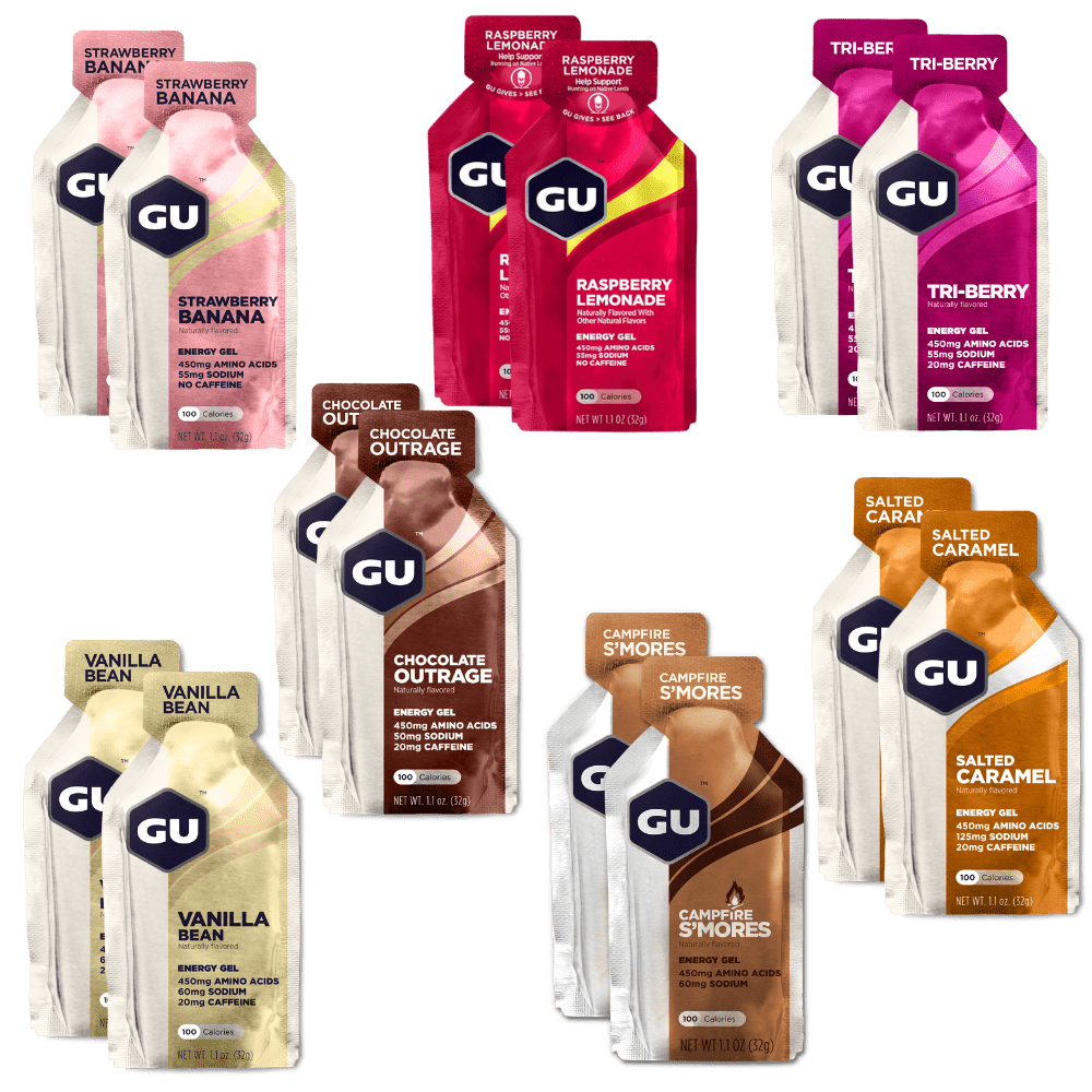 Gu Energy Gel Variety Pack - Fuel Goods