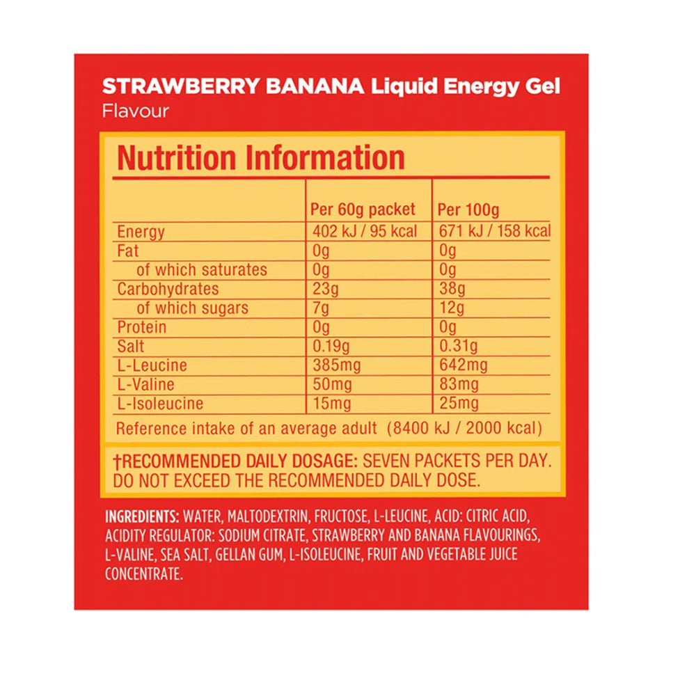 Gu Liquid Energy - Strawberry Banana - Fuel Goods