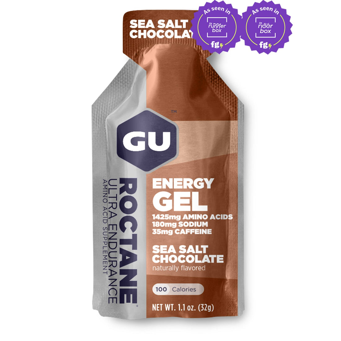 GU Roctane Gel - Sea Salt Chocolate - Fuel Goods