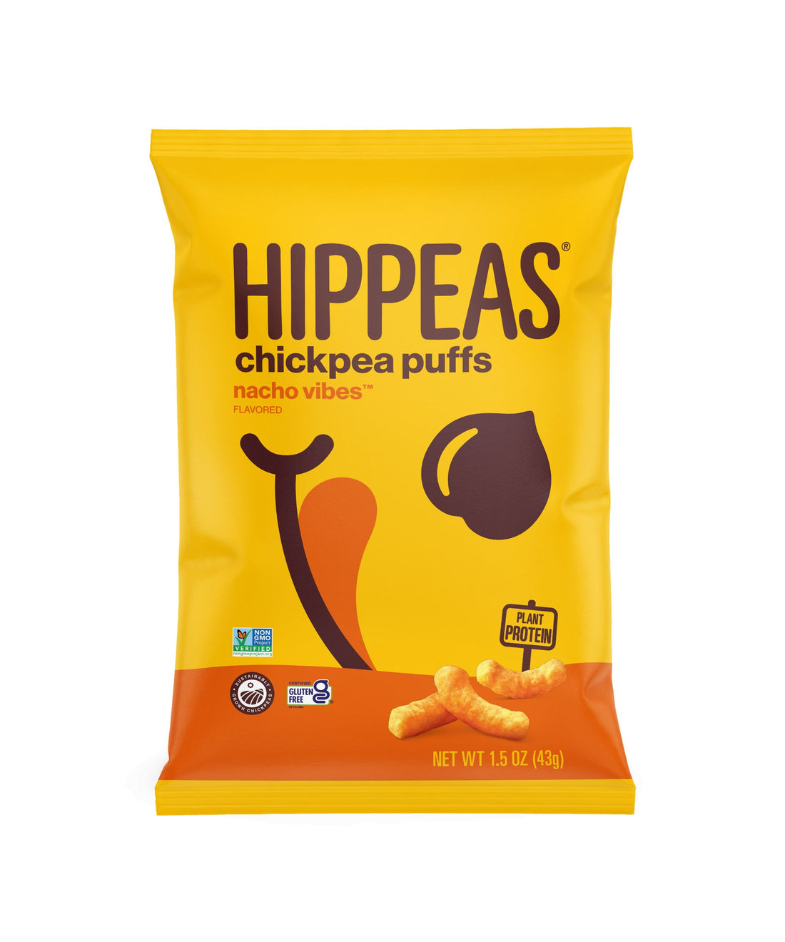 Hippeas Chickpea Puffs - Nacho Vibes - Fuel Goods