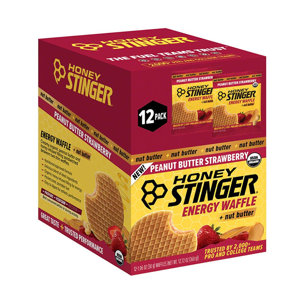 Honey Stinger Waffle - Peanut Butter Strawberry - Fuel Goods