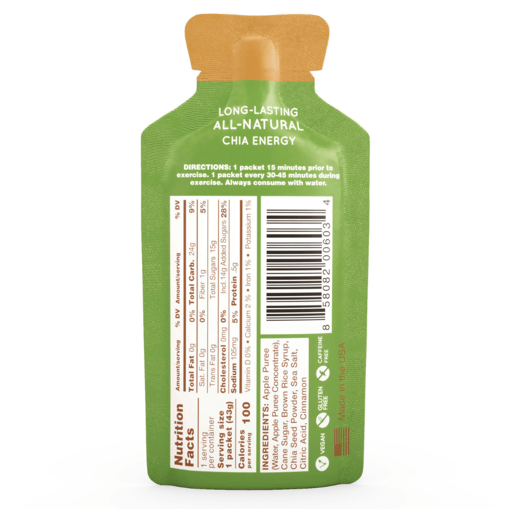 Huma Energy Gel - Apples & Cinnamon - Fuel Goods