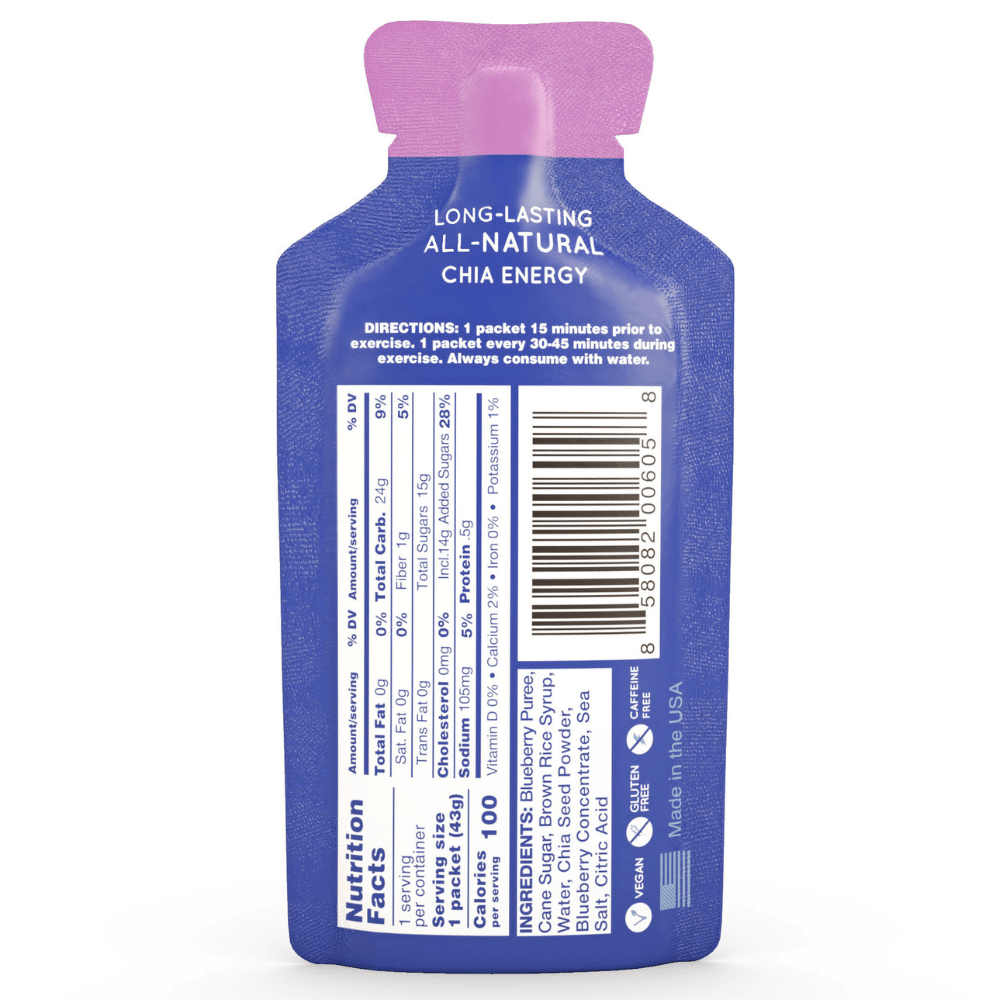 Huma Energy Gel - Blueberries - Fuel Goods