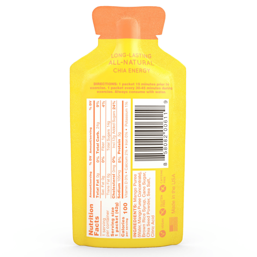 Huma Energy Gel - Mangoes - Fuel Goods