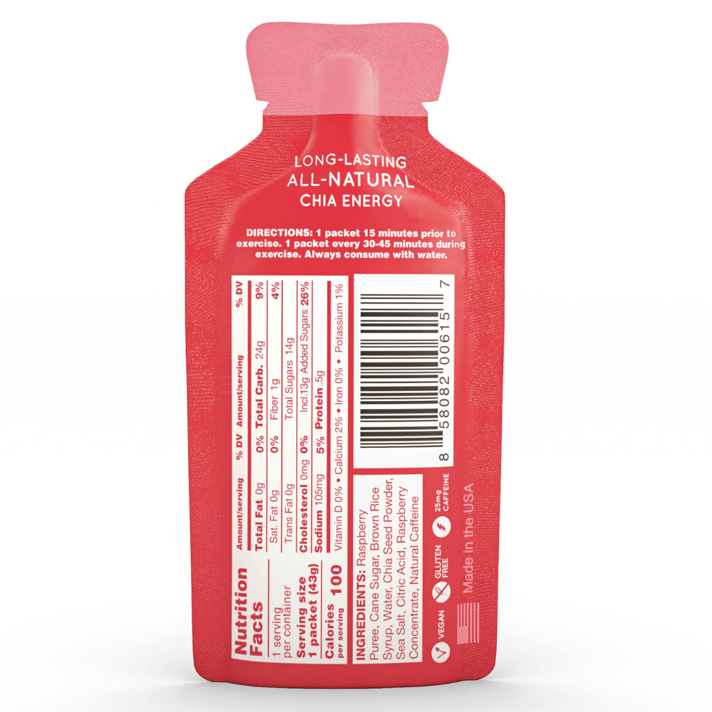 Huma Energy Gel - Raspberries - Fuel Goods
