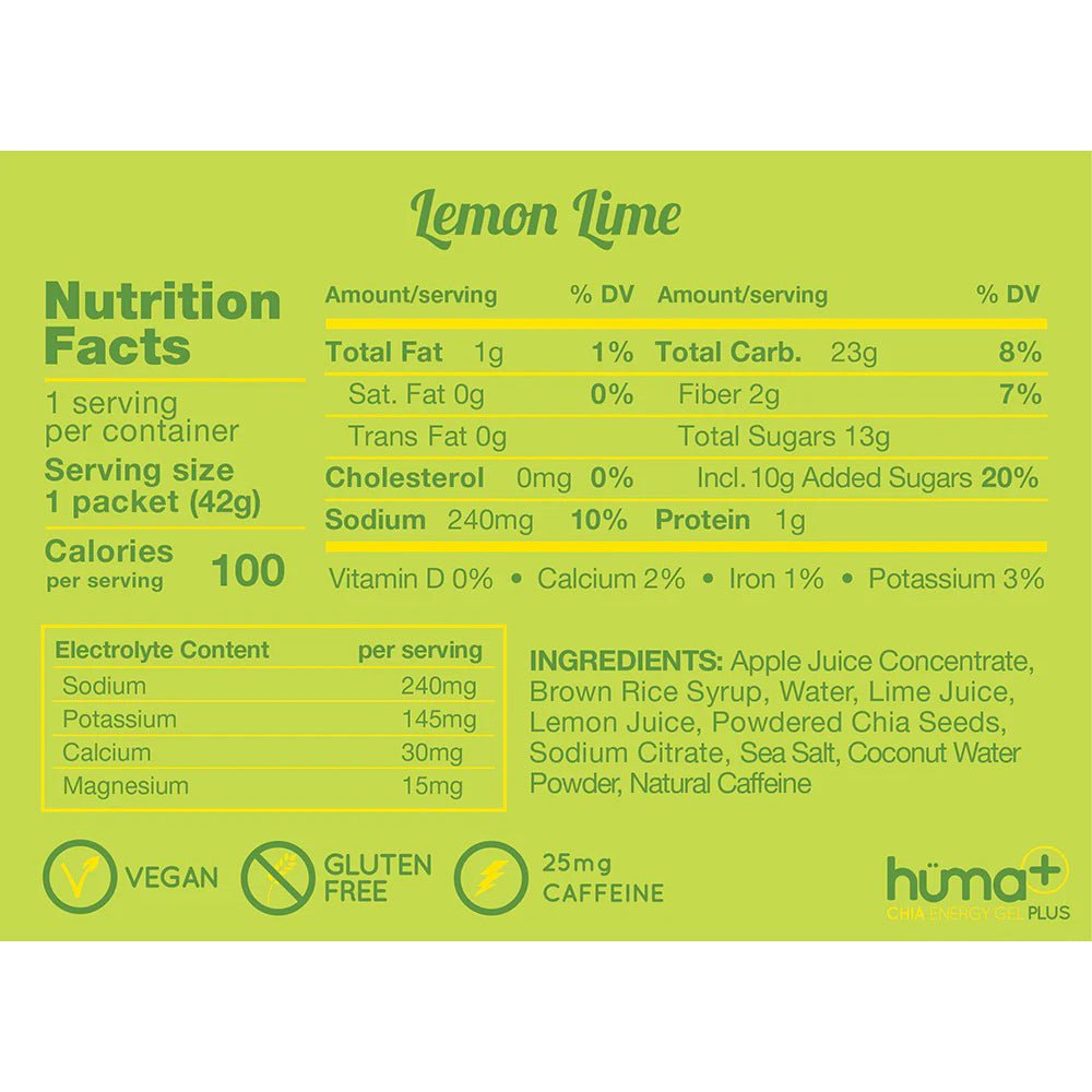 Huma Plus - Lemons & Limes - Fuel Goods