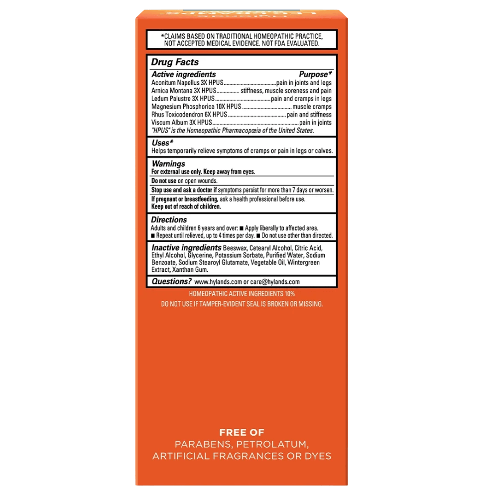 Hyland's - Leg Cramps Ointment - Fuel Goods