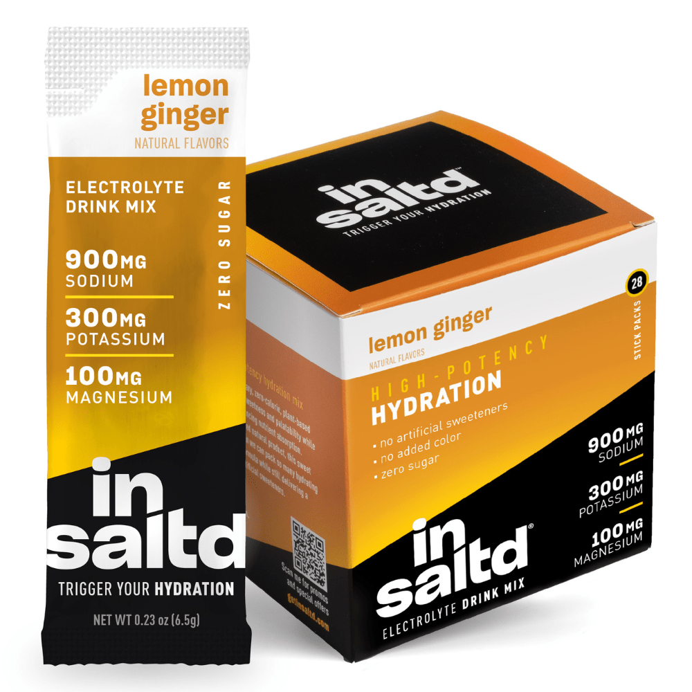 Insaltd Hydration - Lemon Ginger - Fuel Goods