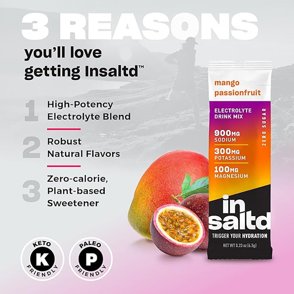 Insaltd Hydration - Mango Passionfruit - Fuel Goods