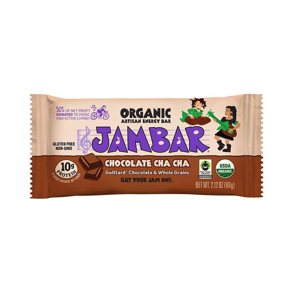 JamBar Artisan Energy Bar - Chocolate Cha Cha - Fuel Goods