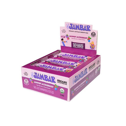 JamBar Artisan Energy Bar - Jammin' Jazzleberry - Fuel Goods