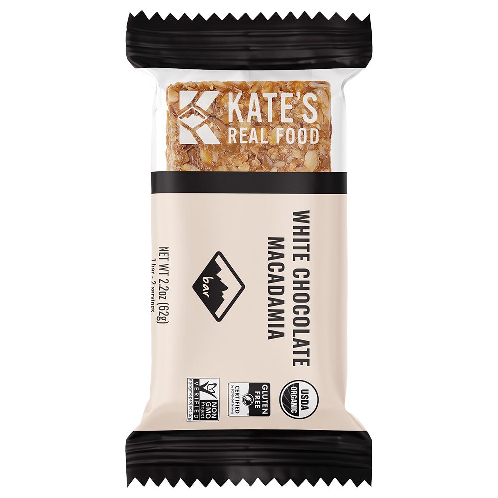 Kate's Real Food Bar - White Chocolate Macadamia - Fuel Goods