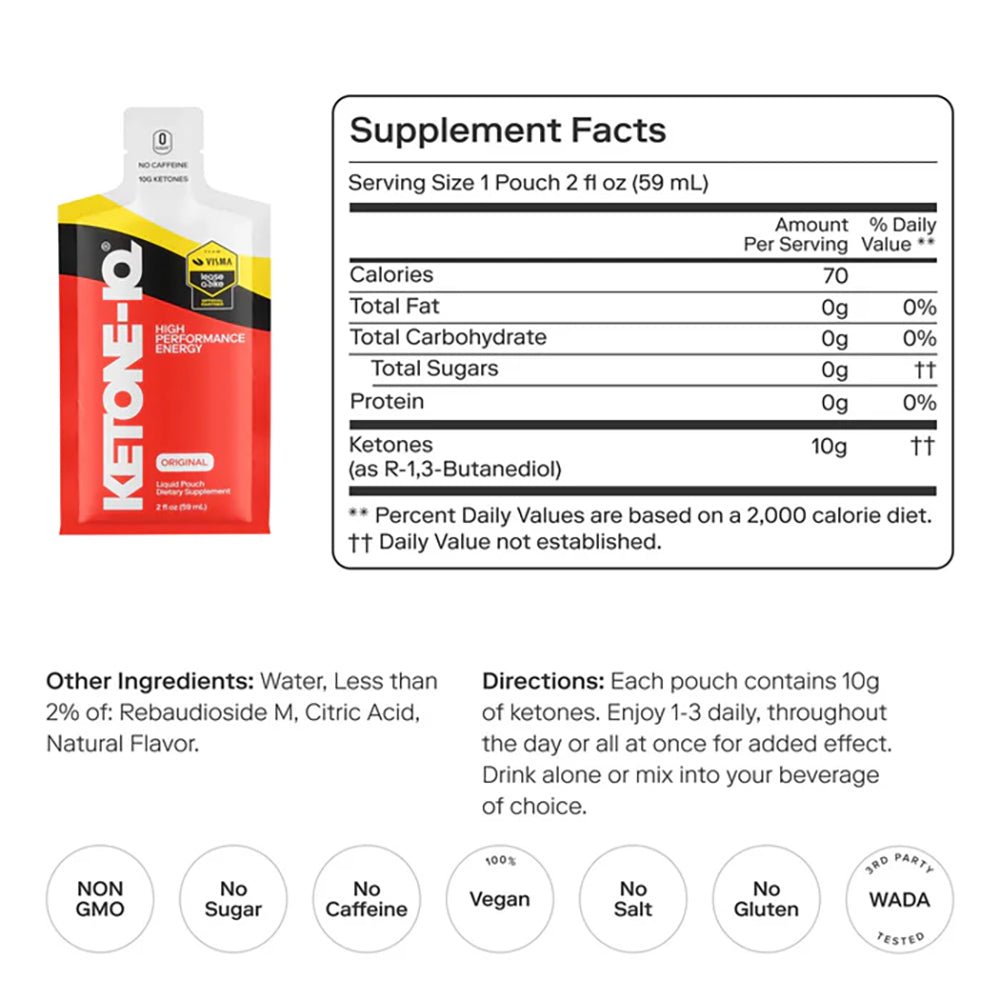 Ketone - IQ™ - Pure Pouch - Fuel Goods