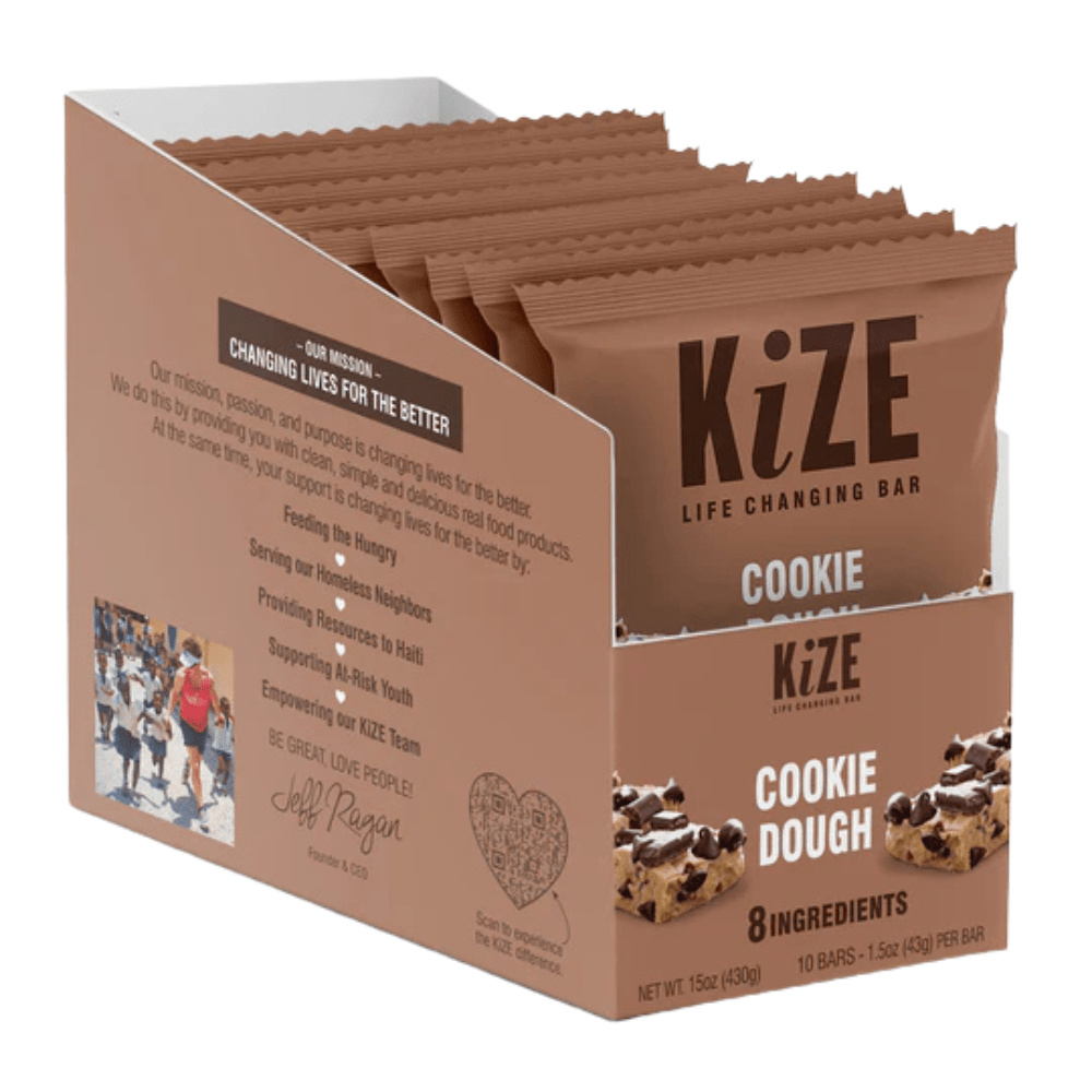 KiZE Bar - Cookie Dough - Fuel Goods