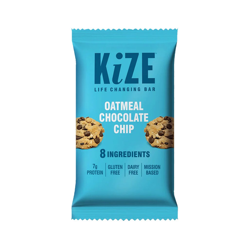 KiZE Bar - Oatmeal Chocolate Chip - Fuel Goods