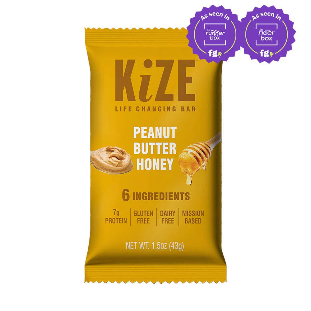 KiZE Bar - Peanut Butter Honey - Fuel Goods