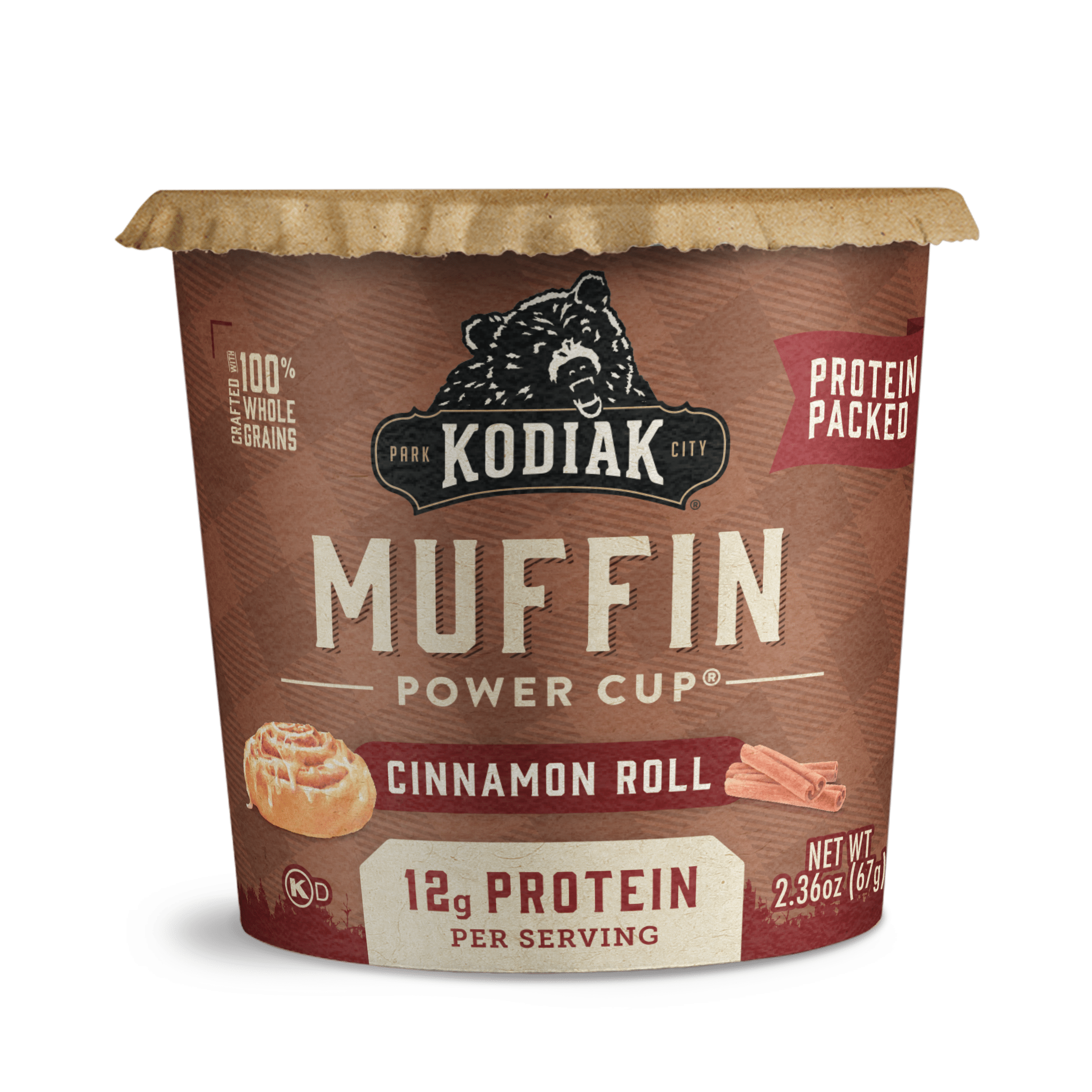 Kodiak Cakes Muffin Power Cup - Cinnamon Roll - Fuel Goods