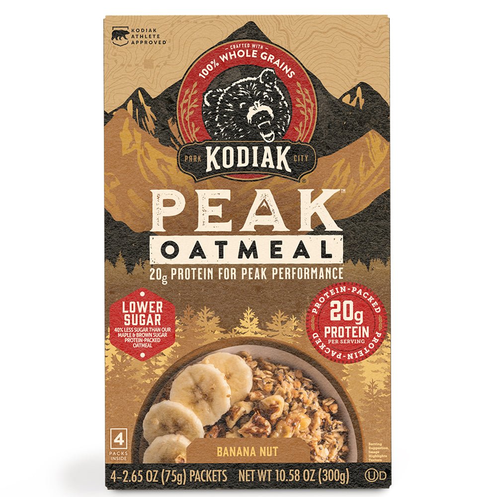 Kodiak Cakes Peak Oatmeal - Banana Nut - Fuel Goods