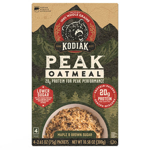 Kodiak Cakes Peak Oatmeal - Maple Brown Sugar - Fuel Goods