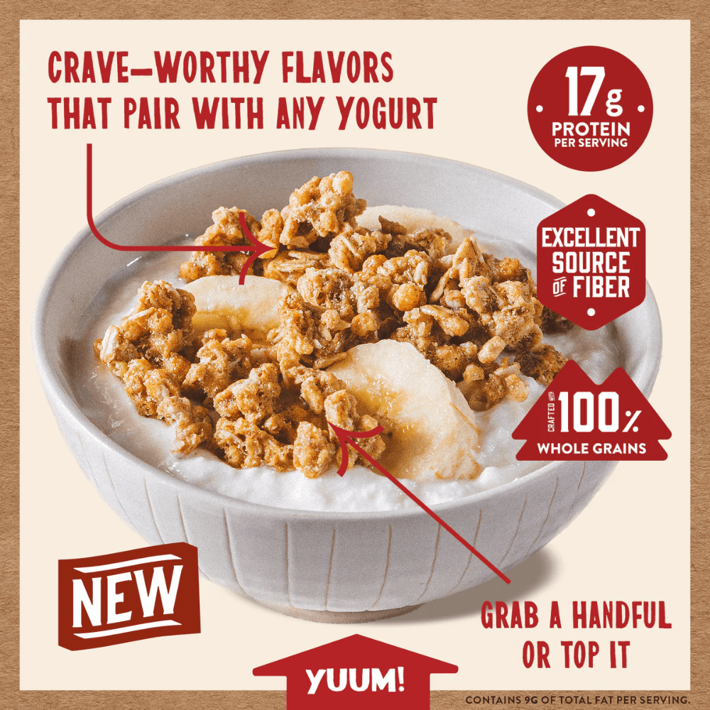 Kodiak Cakes Protein Packed Granola - Cookie Butter - Fuel Goods