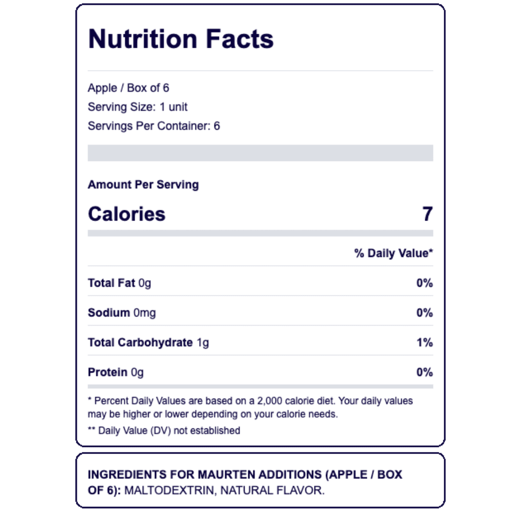 Maurten Additions - Apple - Fuel Goods