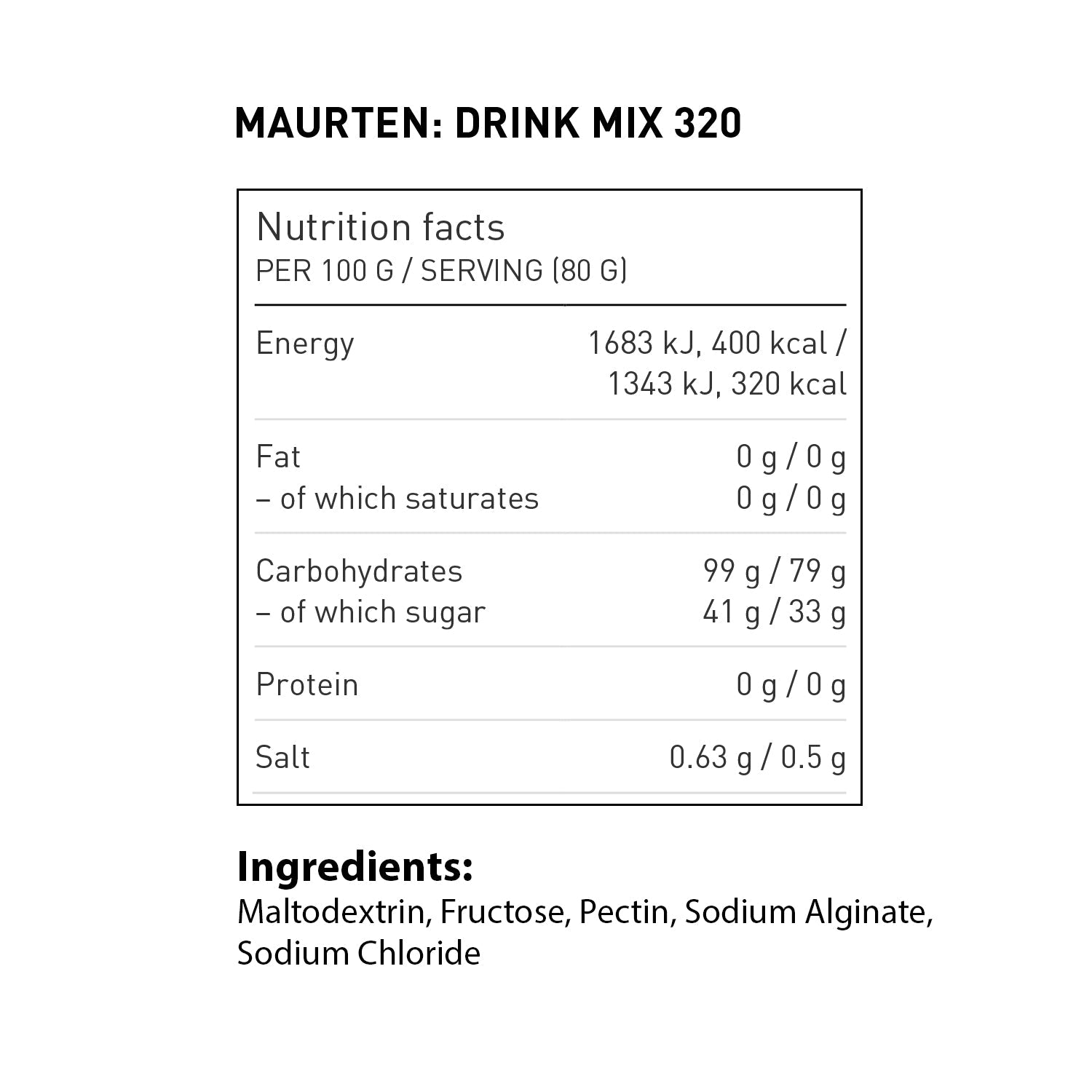 Maurten DRINK MIX 320 - Fuel Goods