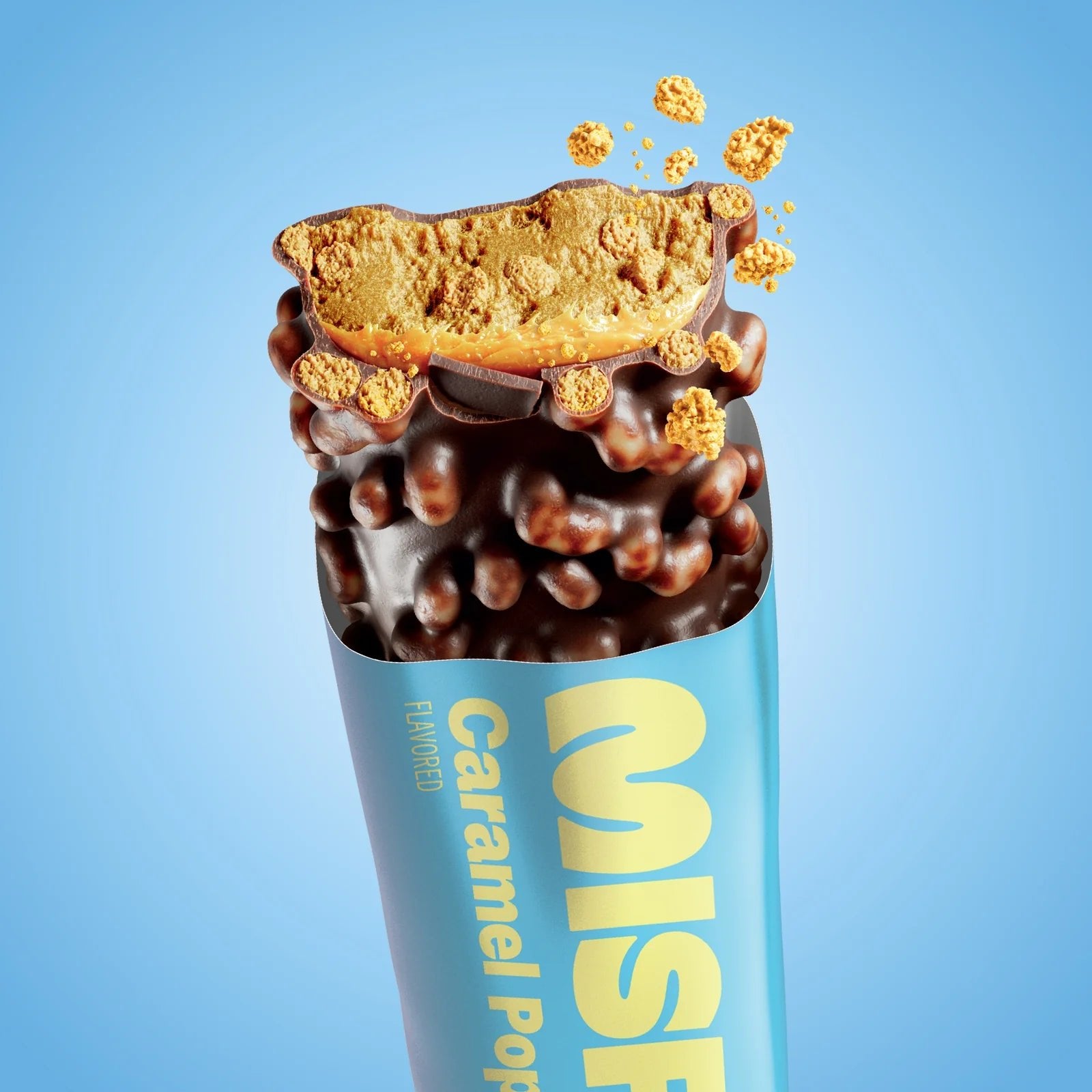 Misfits Plant Based Protein Bar - Caramel Popcorn - Fuel Goods