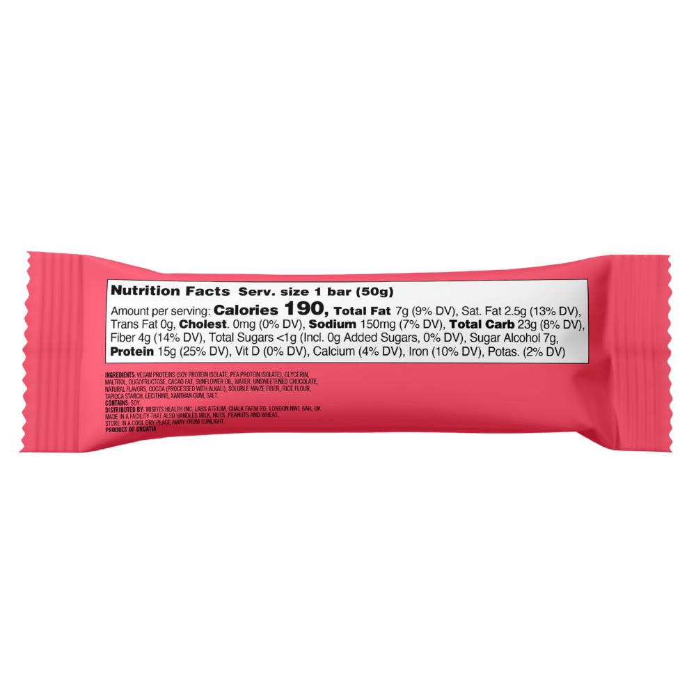 Misfits Plant Based Protein Bar - Cookie Butter - Fuel Goods