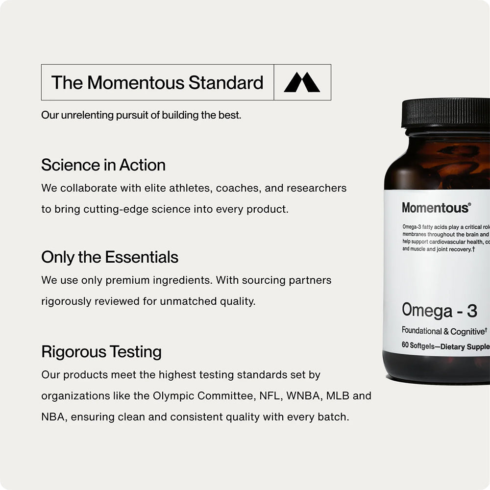 Momentous Omega 3 - Fuel Goods