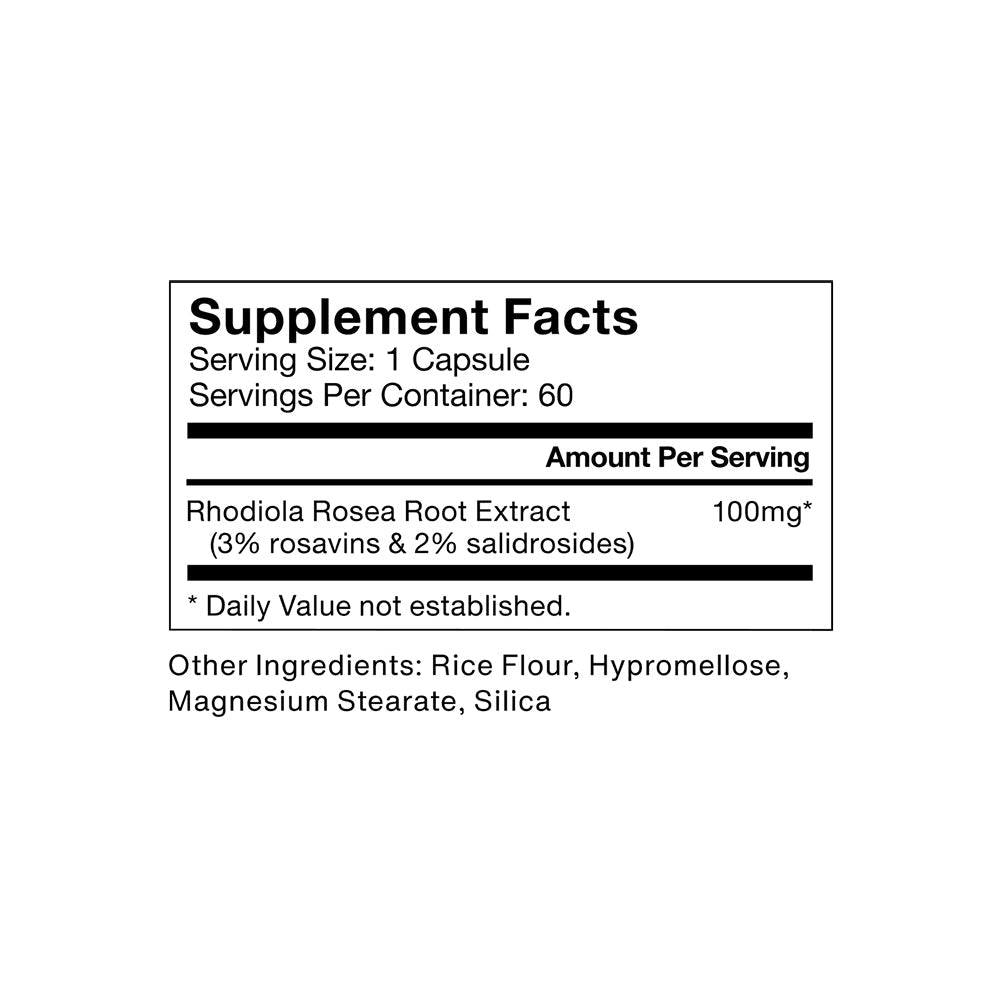 Momentous Rhodiola Rosea - Fuel Goods