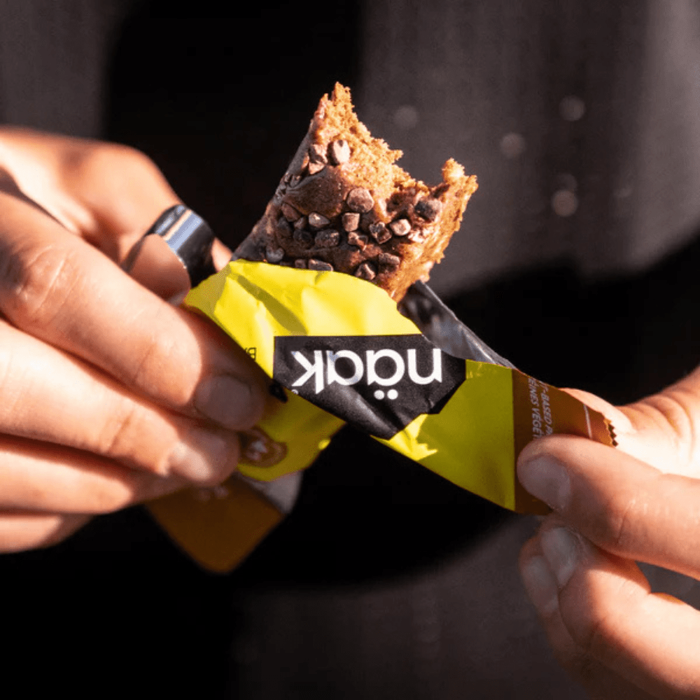 Naak Caffeinated Ultra Energy Bar - Caramel Macchiato - Fuel Goods