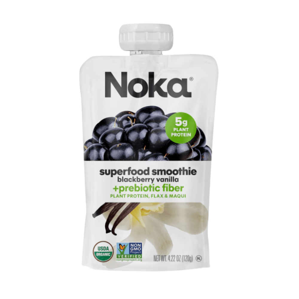 Noka Prebiotic Fiber Smoothie - Blackberry Vanilla - Fuel Goods