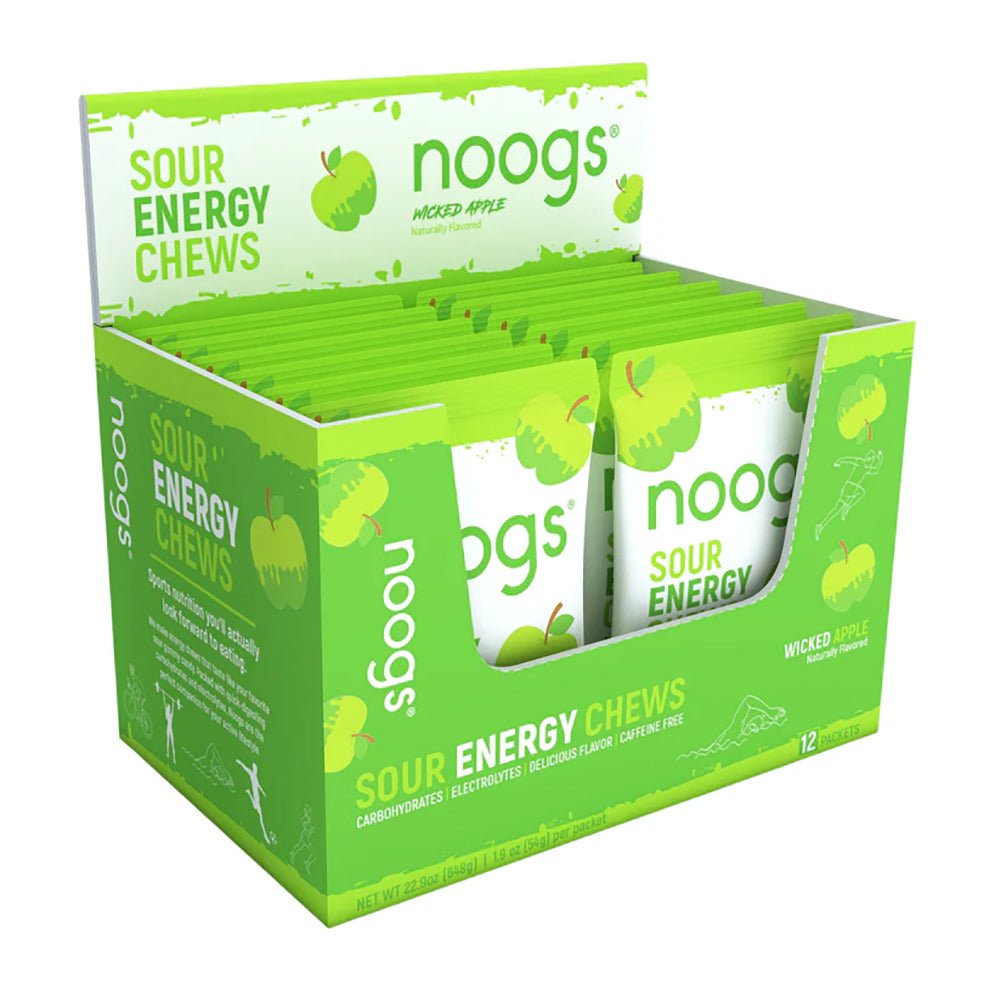 Noogs Sour Energy Chews - Wicked Apple - Fuel Goods