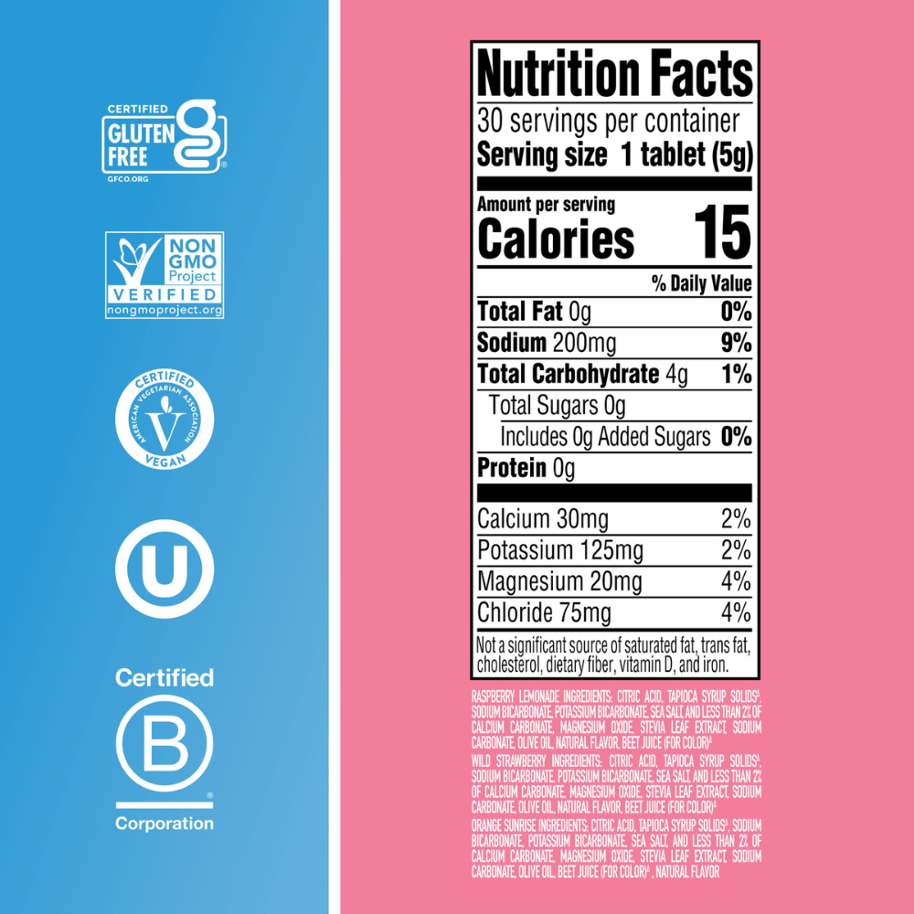 Nuun Zero Sugar Hydration Tablets - Mixed Pack - Fuel Goods
