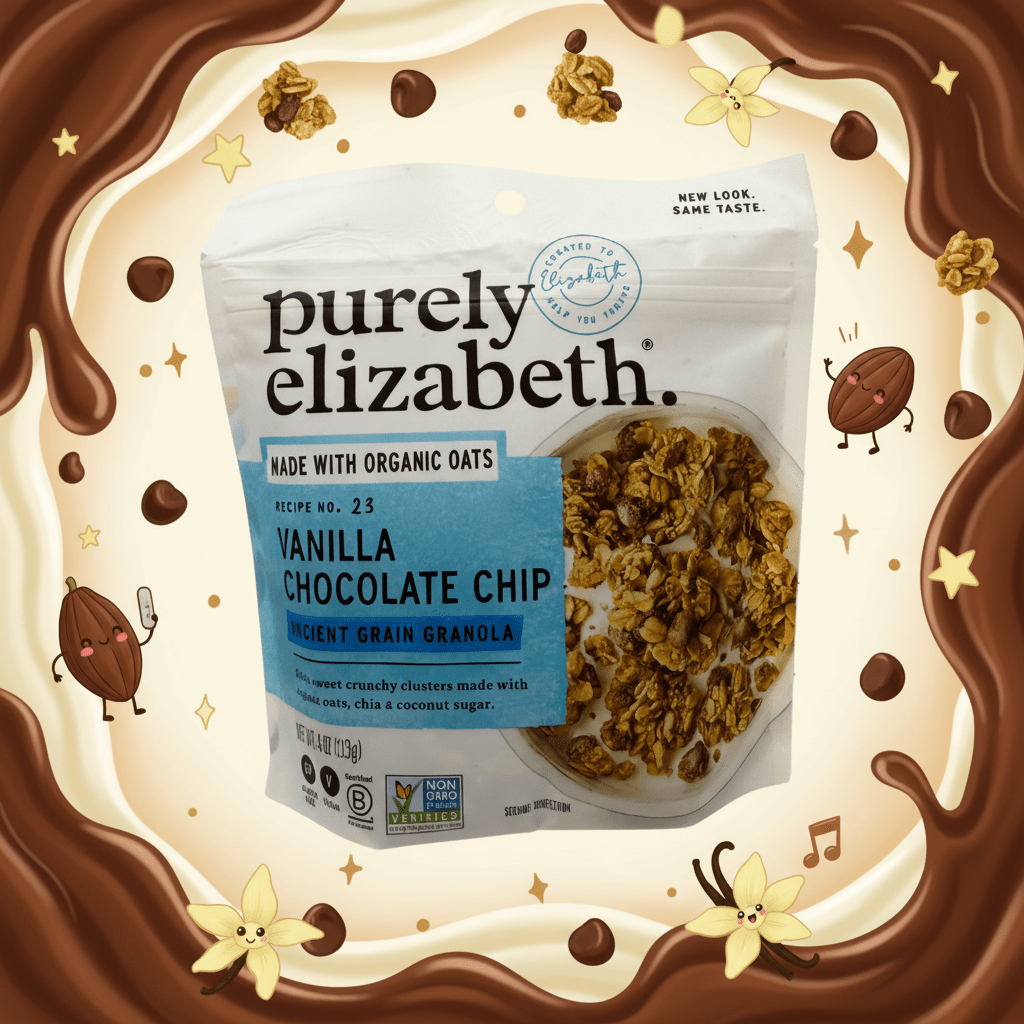 Purely Elizabeth Vanilla Chocolate Chip Ancient Grain Granola - Fuel Goods