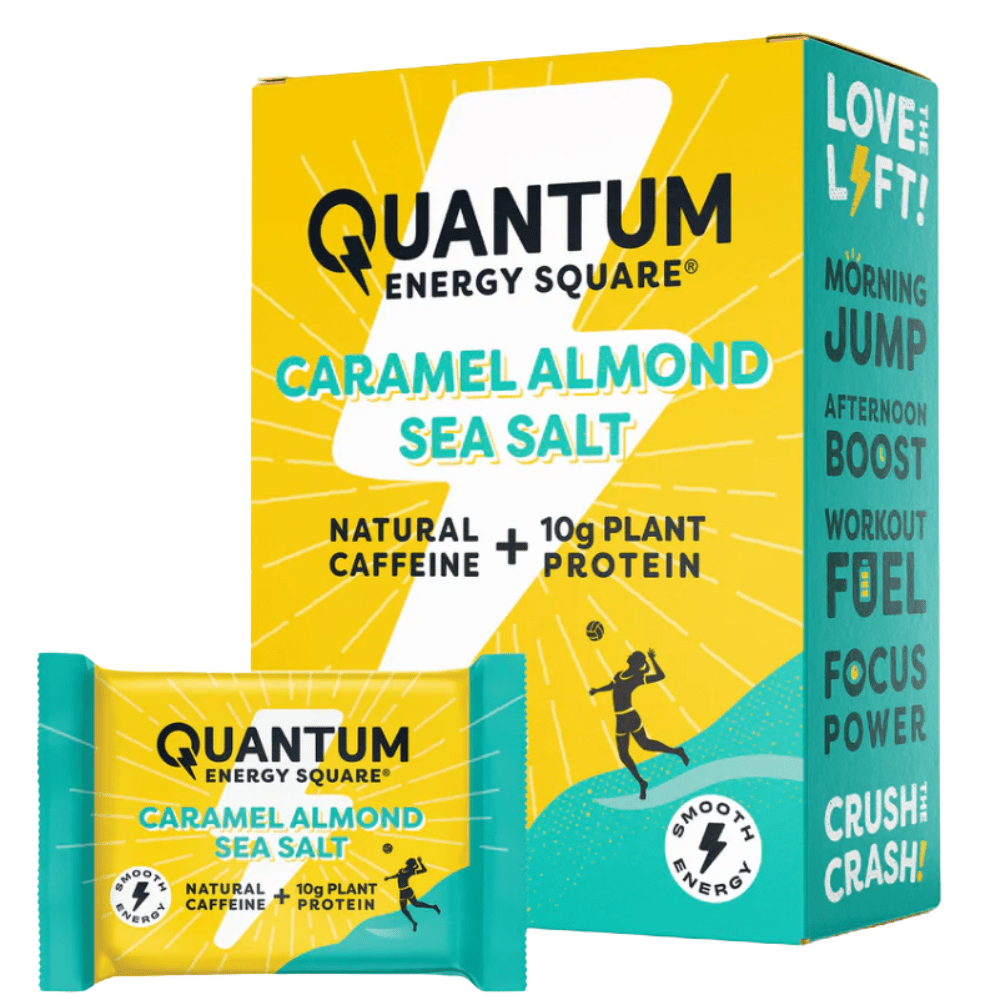 Quantum Energy Squares - Caramel Almond Sea Salt - Fuel Goods