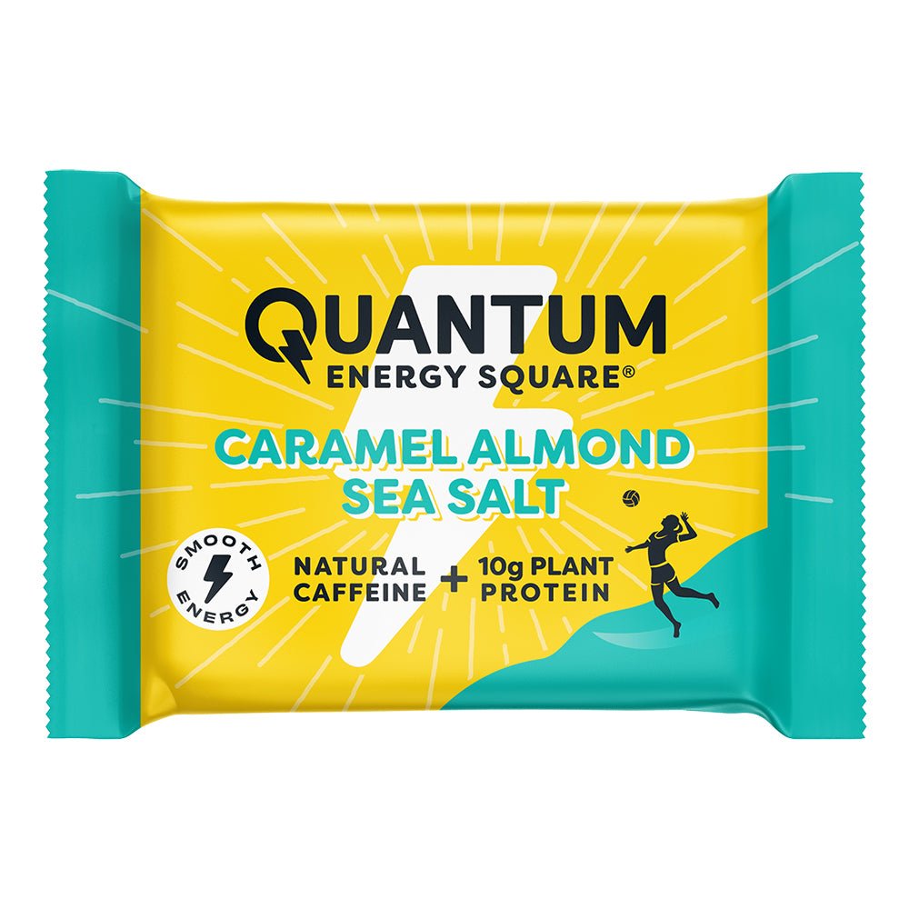 Quantum Energy Squares - Caramel Almond Sea Salt - Fuel Goods