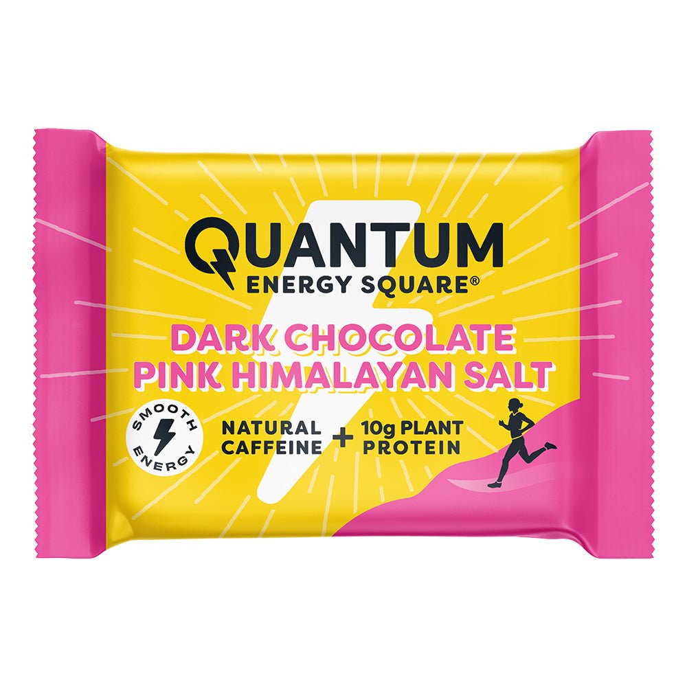 Quantum Energy Squares - Dark Chocolate Pink Himalayan Sea Salt - Fuel Goods