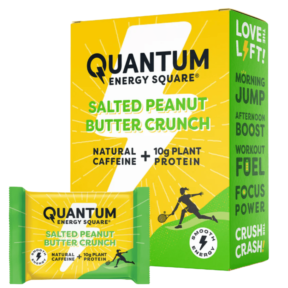 Quantum Energy Squares - Salted Peanut Butter Crunch - Fuel Goods