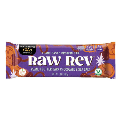 Raw Rev Bar - Peanut Butter Dark Chocolate Sea Salt - Fuel Goods