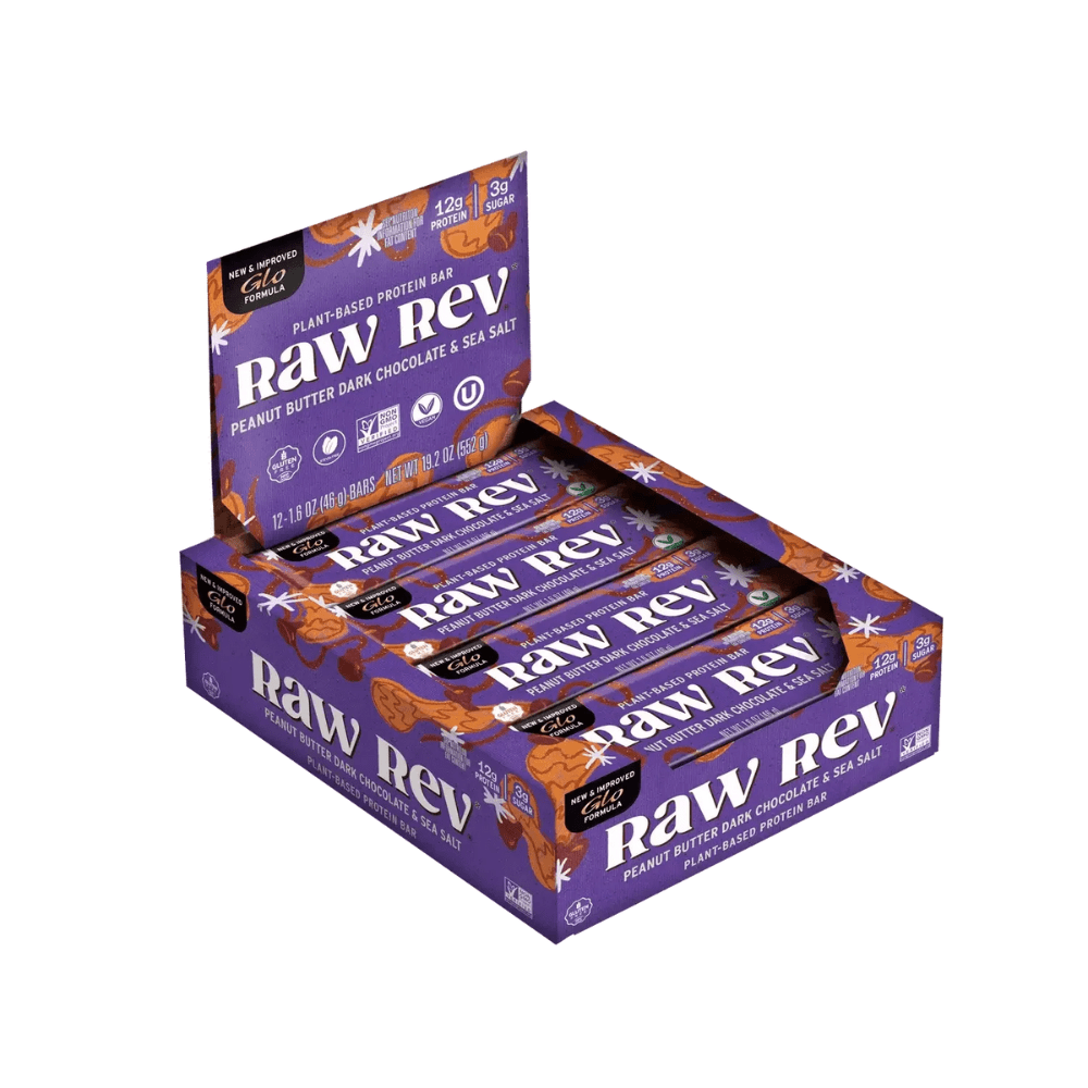 Raw Rev Protein Bar - Peanut Butter Dark Chocolate & Sea Salt - Fuel Goods