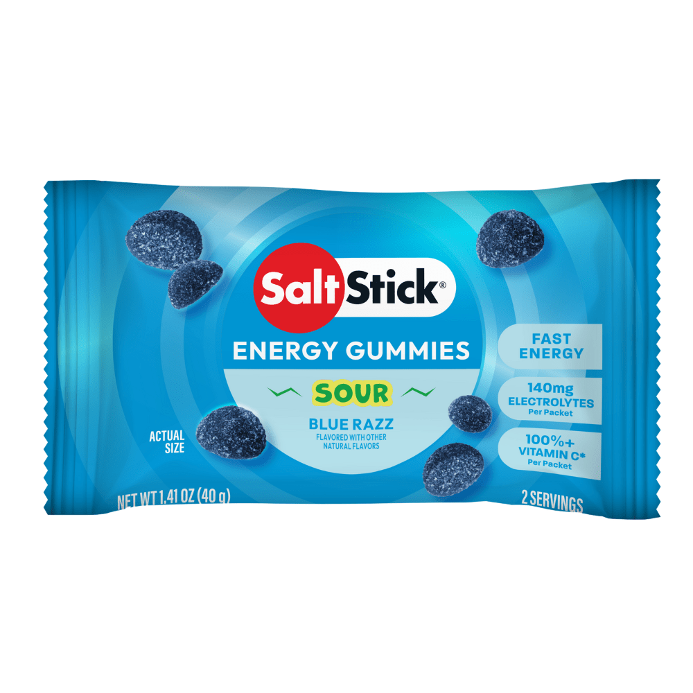 SaltStick Energy Chews - Sour Blue Razz Berry - Fuel Goods