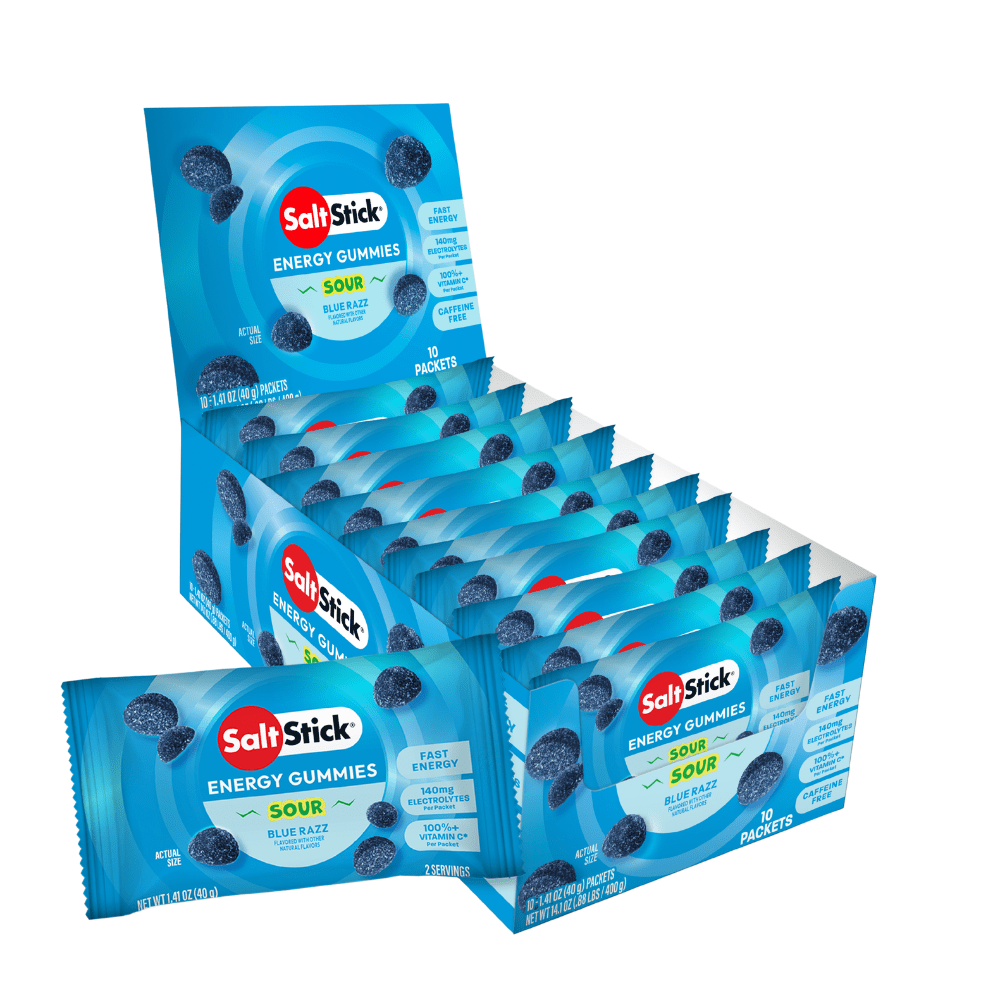SaltStick Energy Chews - Sour Blue Razz Berry - Fuel Goods