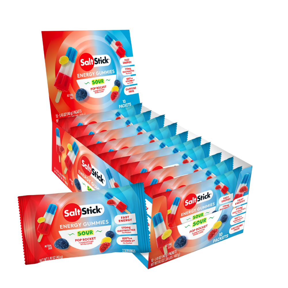 SaltStick Energy Chews - Sour Pop Rocket - Fuel Goods