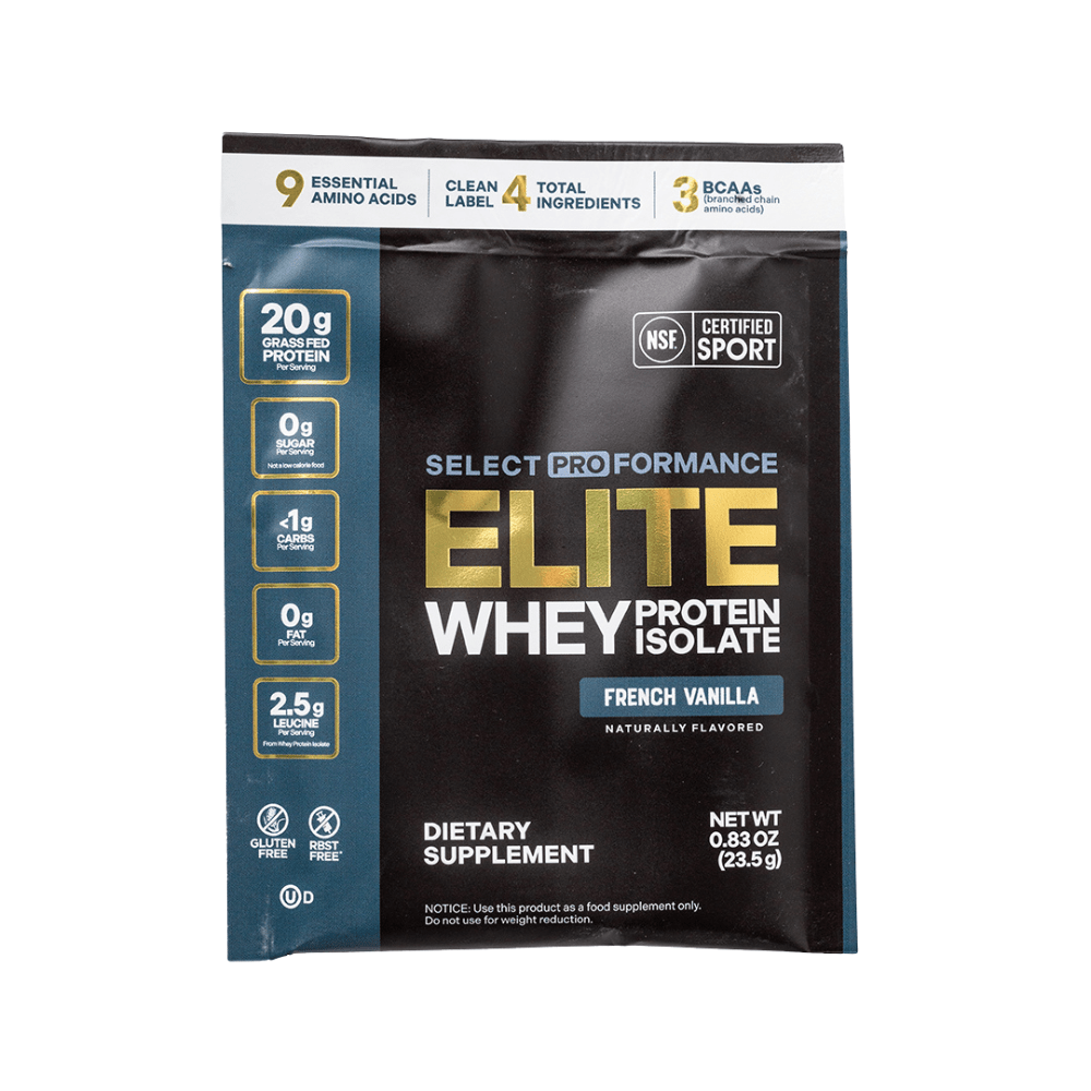Select Proformance Elite Whey Protein Isolate - French Vanilla - Fuel Goods