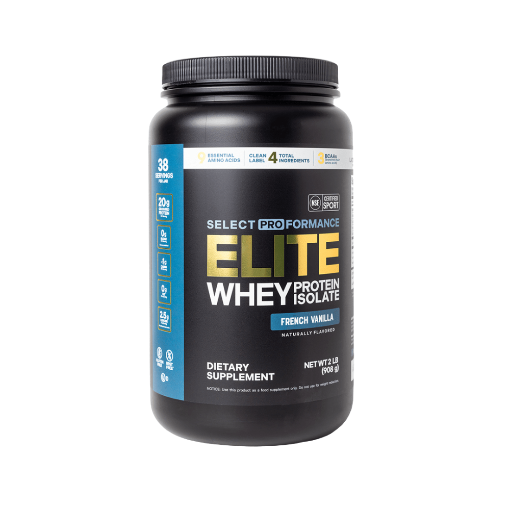 Select Proformance Elite Whey Protein Isolate - French Vanilla - Fuel Goods
