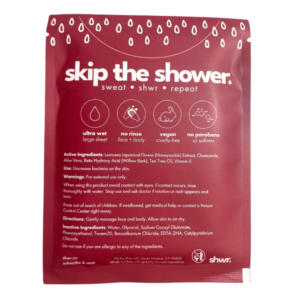 Shwr Signature Shower Sheet - Fuel Goods