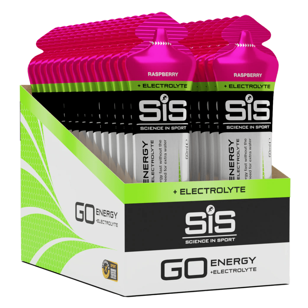 SiS GO Energy + Electrolyte Gel - Raspberry - Fuel Goods